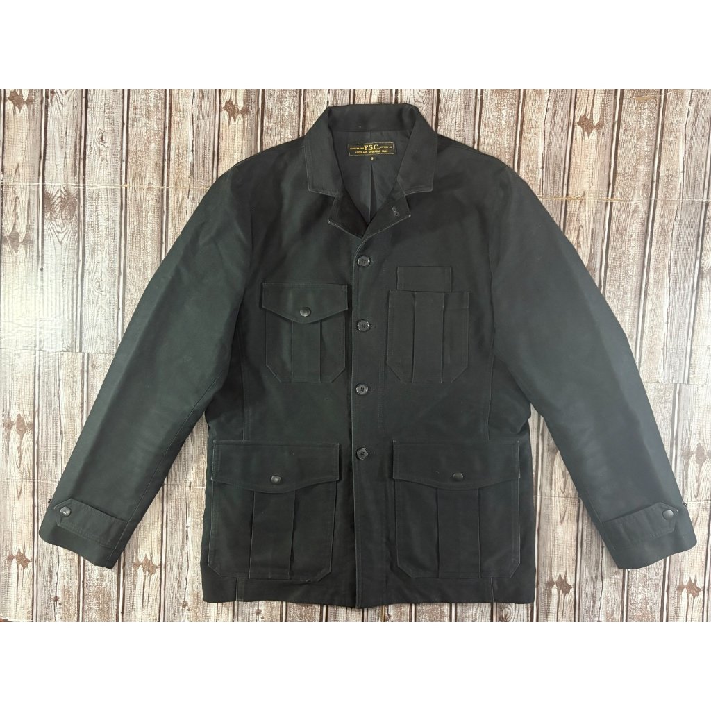 Freemans Sporting Club Fsc Nyc Chore Coat Size S Color Black Hand Tailored Usa